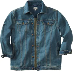 Liberty Blues by KingSize Men's Big & Tall Denim Jacket