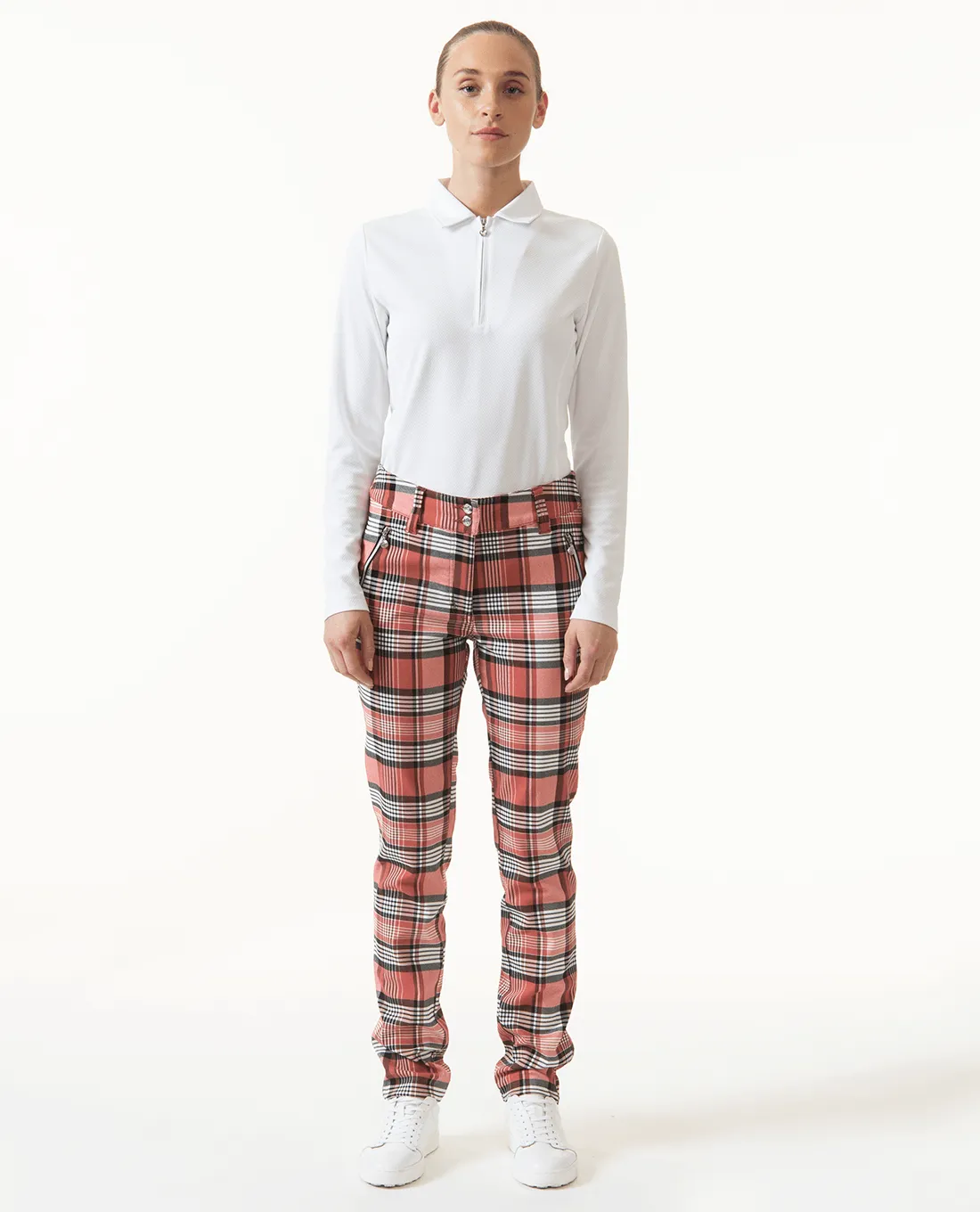 SIZE 18 - DAILY SPORTS Jodie Pants 209 Check 32 Inch